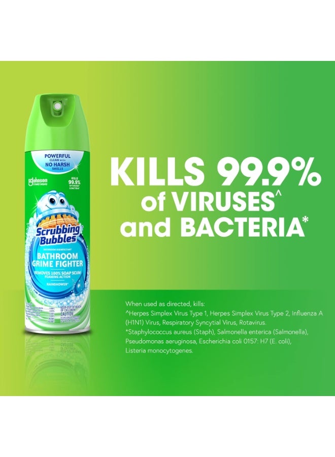 Scrubbing Bubbles Bathroom Grime Fighter Rainshower Scent 567 Grams - Image 2